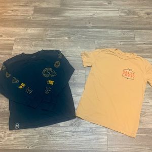 Salty Crew shirts size: Small (8/10 Boys)